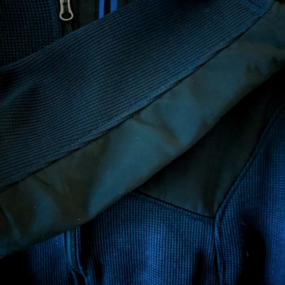 Swiss Tech Men's Fleece Lined Zipper Jacket Navy Size Medium - Picture 7 of 9